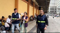 Ação conjunta de comissões da Câmara flagra ônibus quebrados e com vistoria vencida