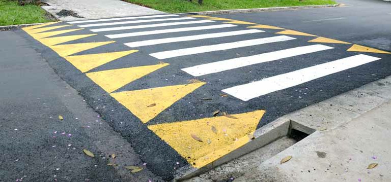 Agora é Lei: Instalação de faixa elevada para pedestres nas vias públicas —  Câmara Municipal de Petrópolis