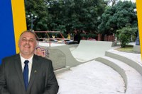 Agora é Lei: Petrópolis reforça segurança de crianças nas pistas de skate com instalação de placas orientadoras