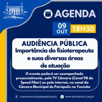 Audiência pública na Câmara Municipal debate sobre a importância do fisioterapeuta