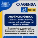 Audiência pública na Câmara vai discutir a visibilidade lésbica