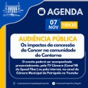 Audiência pública nesta terça vai discutir os impactos da concessão da Concer na comunidade do Contorno Audiência pública nesta terça vai discutir os impactos da concessão da Concer na comunidade do Contorno