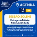 Câmara entrega Diplomas Ivan Xavier nesta quinta