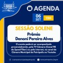 Câmara entrega na noite desta quarta-feira, dia 6, o Prêmio Denoni Pereira Alves