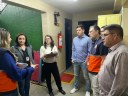 Comissão da Câmara vistoria pontos de apoio do município Comissão da Câmara vistoria pontos de apoio do município
