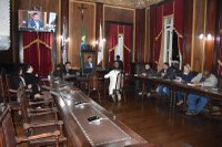 Empresas Petro Ita e Cascatinha apresentam na Câmara plano para retomada da operação de ônibus