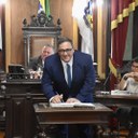 Henrique Laranja (PP) toma posse como vereador em Petrópolis Henrique Laranja (PP) toma posse como vereador em Petrópolis