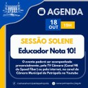 Prêmio Educador Nota 10 será entregue nesta quarta-feira Prêmio Educador Nota 10 será entregue nesta quarta-feira