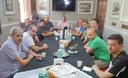 Presidente da Câmara se reúne com servidores efetivos Presidente da Câmara se reúne com servidores efetivos