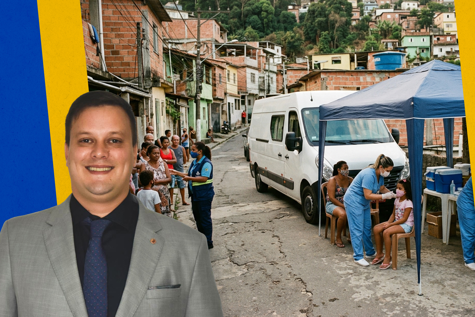 Projeto aprovado propõe vacinação itinerante em comunidades de Petrópolis