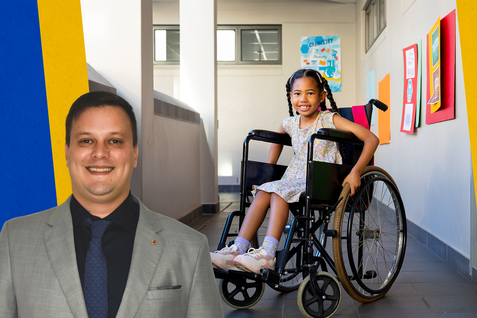 Projeto pretende garantir cadeiras de rodas em escolas públicas e privadas de Petrópolis