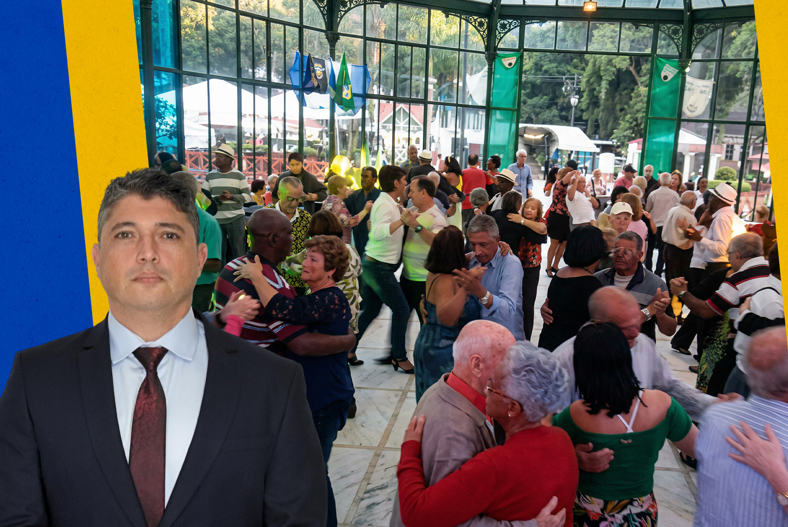 Retorno do tradicional Baile da 3ª Idade no Palácio de Cristal é aprovado na Câmara