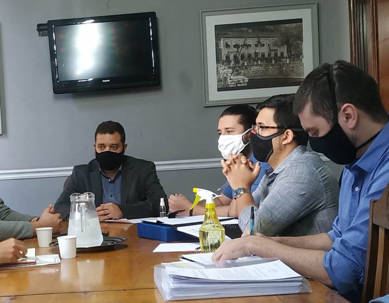 Reunião da Comissão da Sinal Park ouve convidados