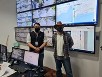Vereador visita o CIOP e propõe aumento de câmeras de segurança em Petrópolis
